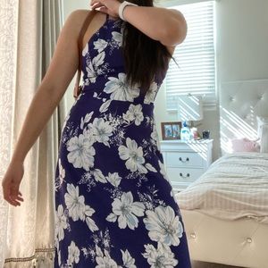 Lulus floral maxi dress